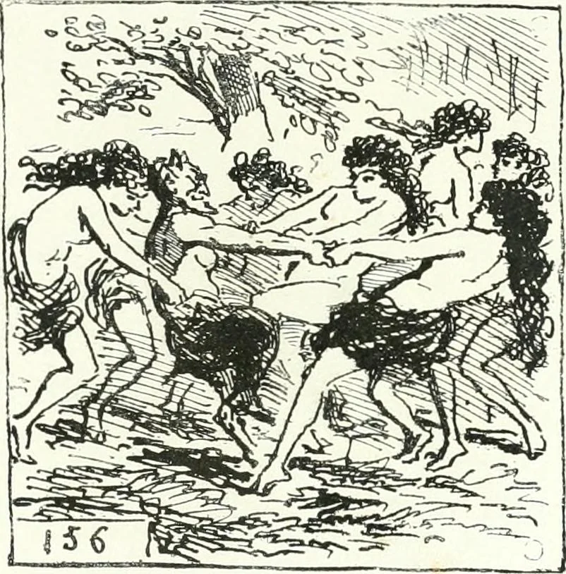 An illustration from Cham, 1853, leaf 292