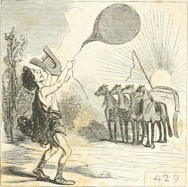 An illustration from Cham, 1853, leaf 30