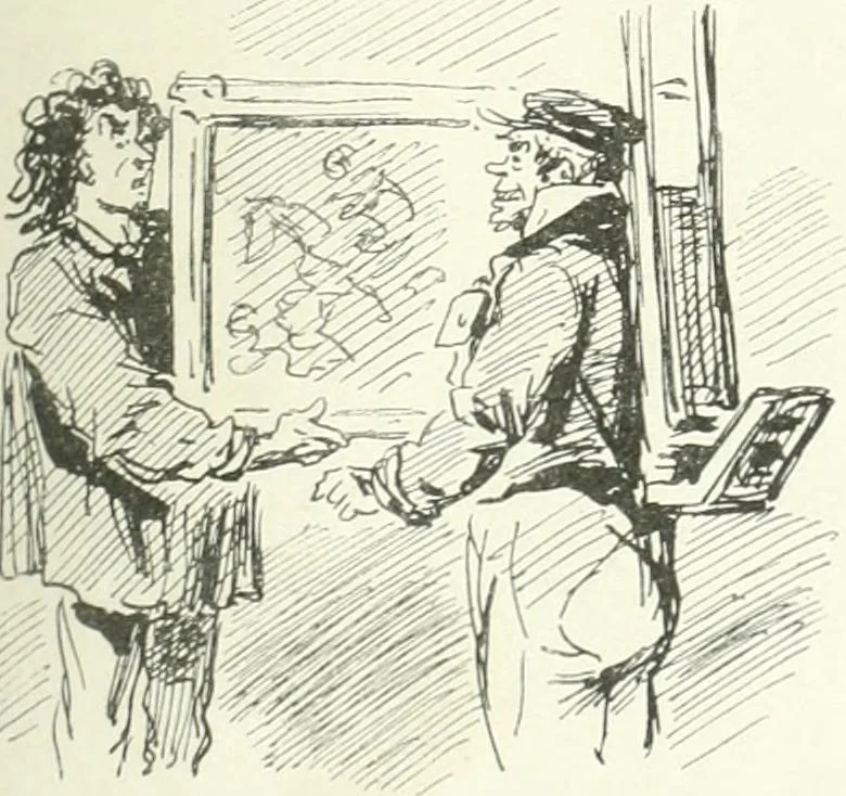 An illustration from Cham, 1853, leaf 300