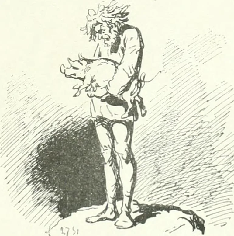 An illustration from Cham, 1853, leaf 300