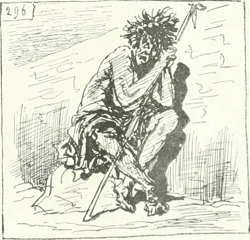 An illustration from Cham, 1853, leaf 302