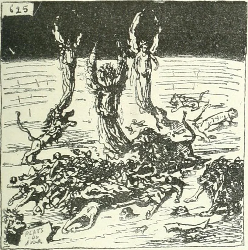 An illustration from Cham, 1853, leaf 306
