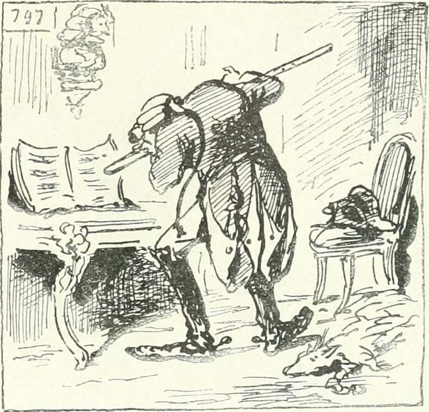 An illustration from Cham, 1853, leaf 306