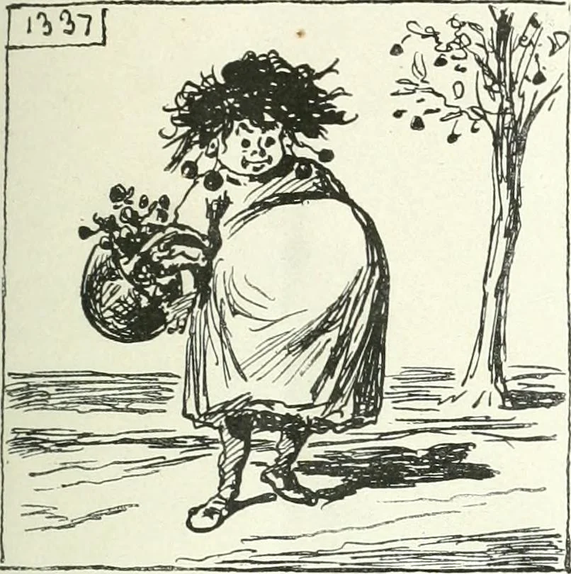 An illustration from Cham, 1853, leaf 308