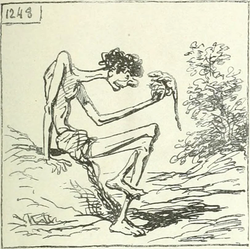 An illustration from Cham, 1853, leaf 312