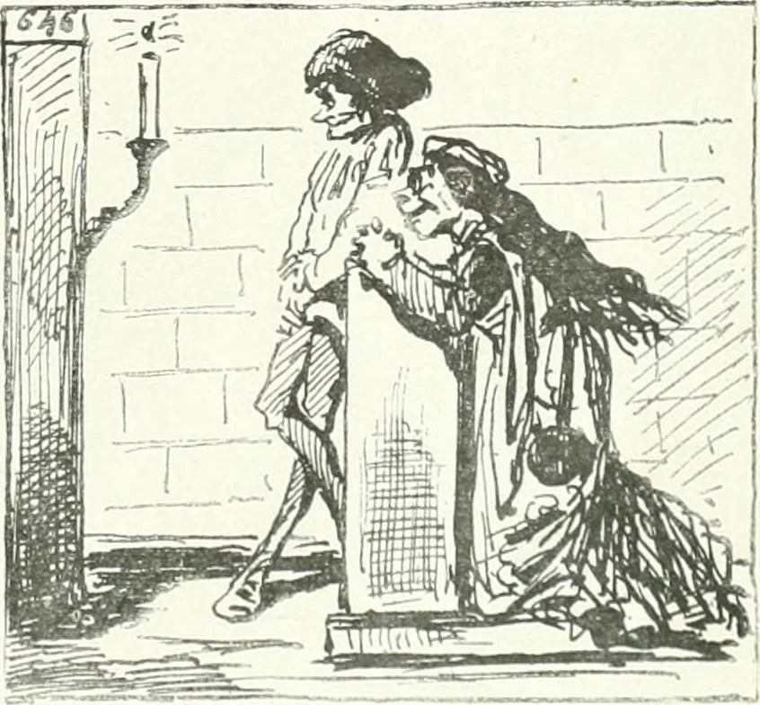 An illustration from Cham, 1853, leaf 312