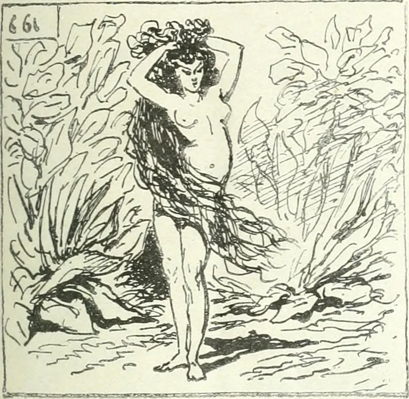 An illustration from Cham, 1853, leaf 314