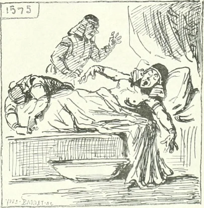 An illustration from Cham, 1853, leaf 314