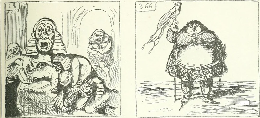 An illustration from Cham, 1853, leaf 318