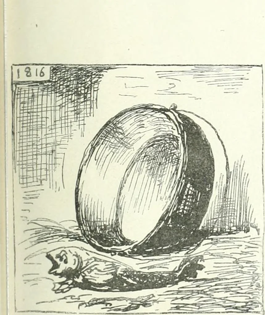An illustration from Cham, 1853, leaf 318
