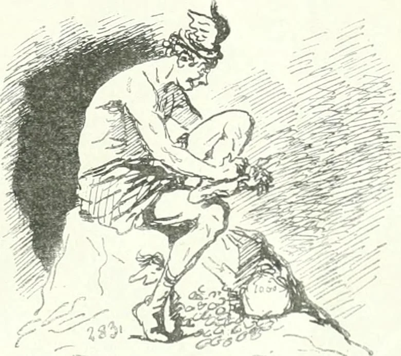 An illustration from Cham, 1853, leaf 318