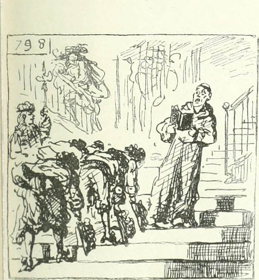 An illustration from Cham, 1853, leaf 320