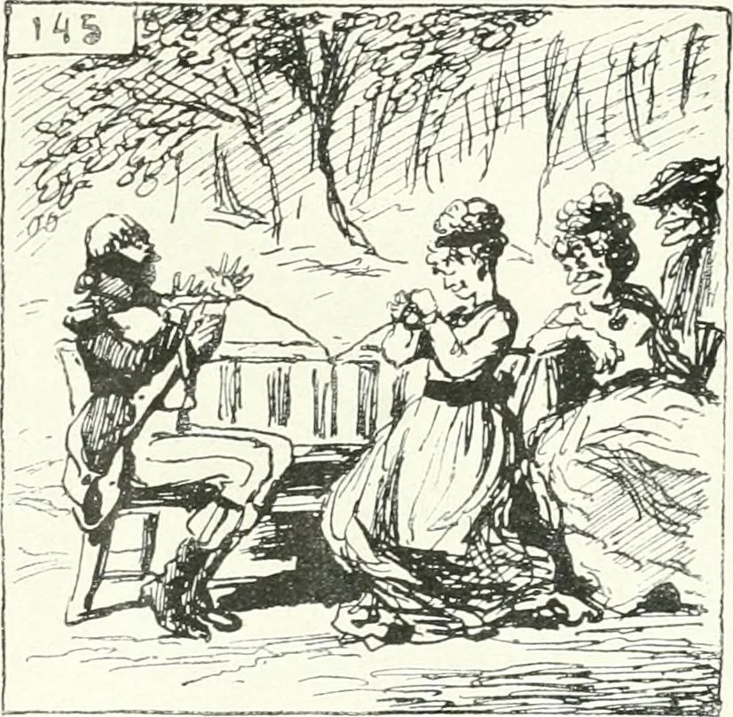 An illustration from Cham, 1853, leaf 322