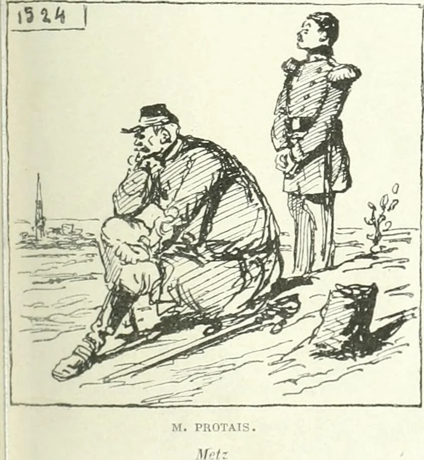 An illustration from Cham, 1853, leaf 324