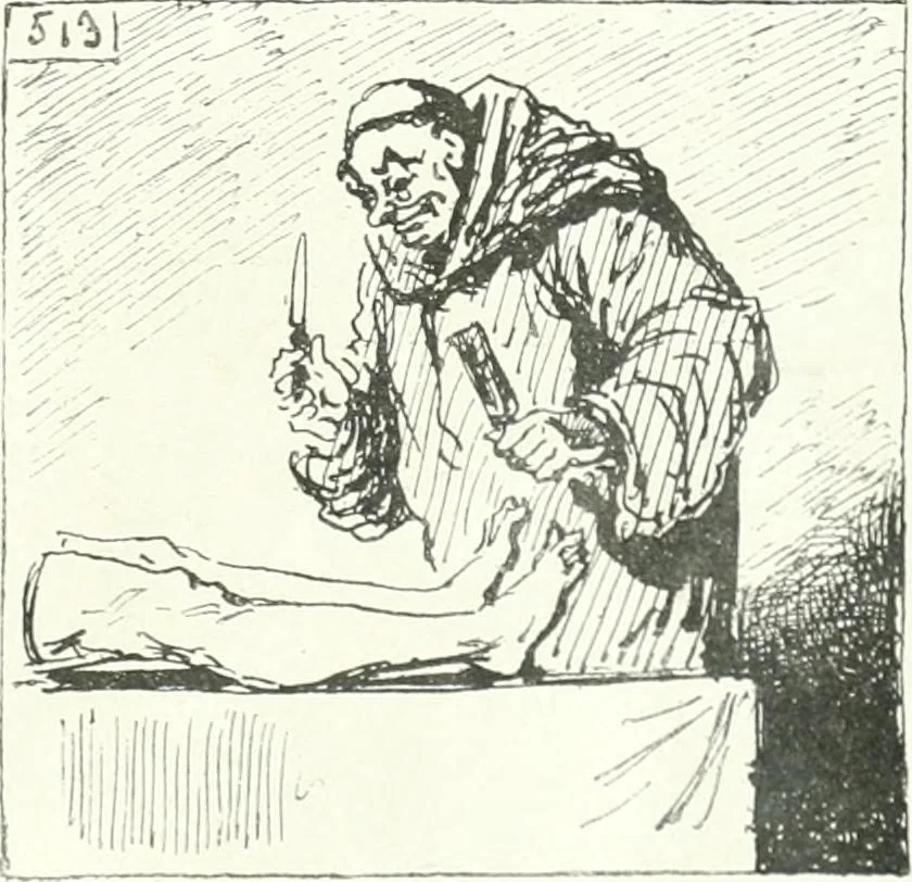An illustration from Cham, 1853, leaf 324