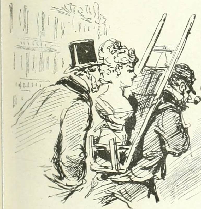 An illustration from Cham, 1853, leaf 328