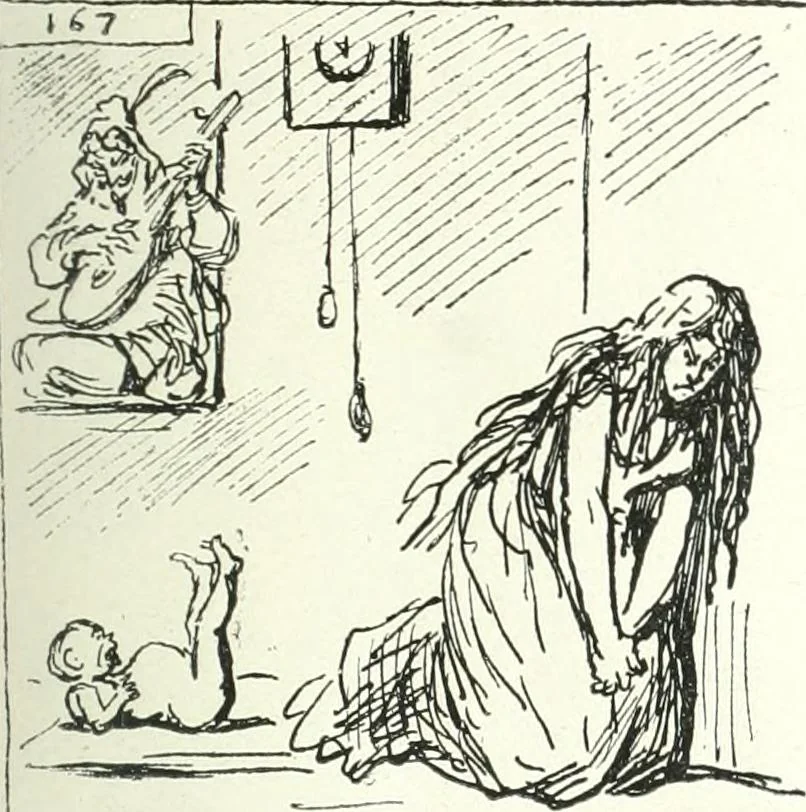 An illustration from Cham, 1853, leaf 332