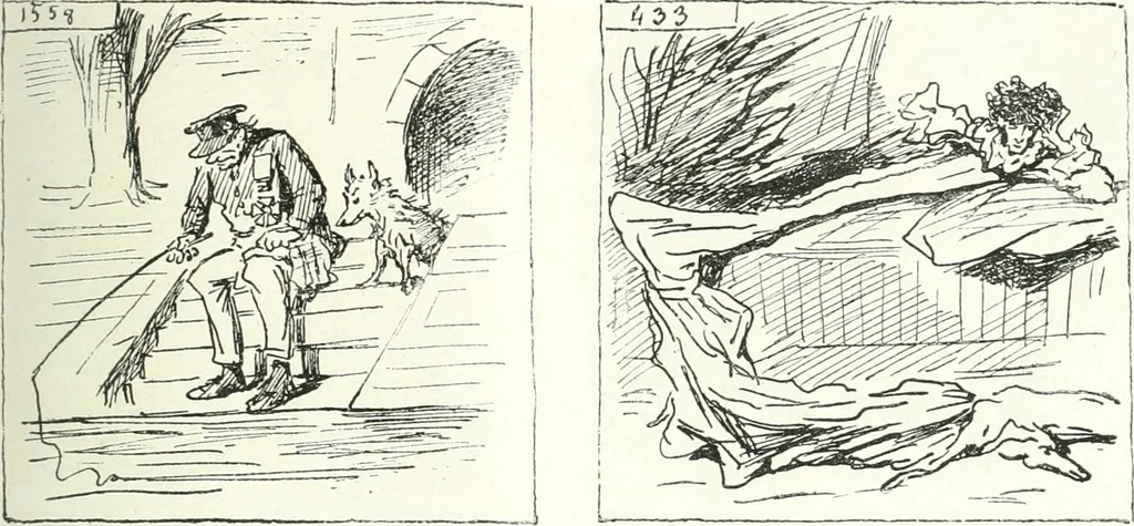An illustration from Cham, 1853, leaf 334