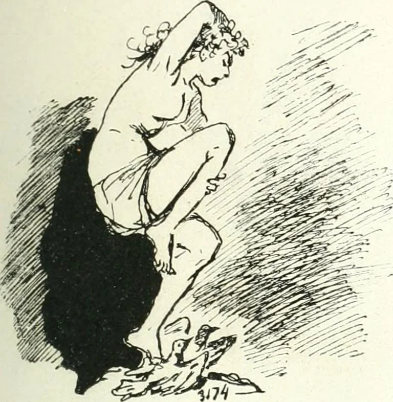 An illustration from Cham, 1853, leaf 338