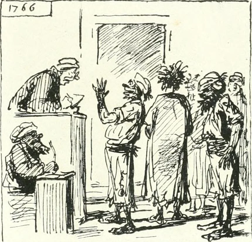 An illustration from Cham, 1853, leaf 338