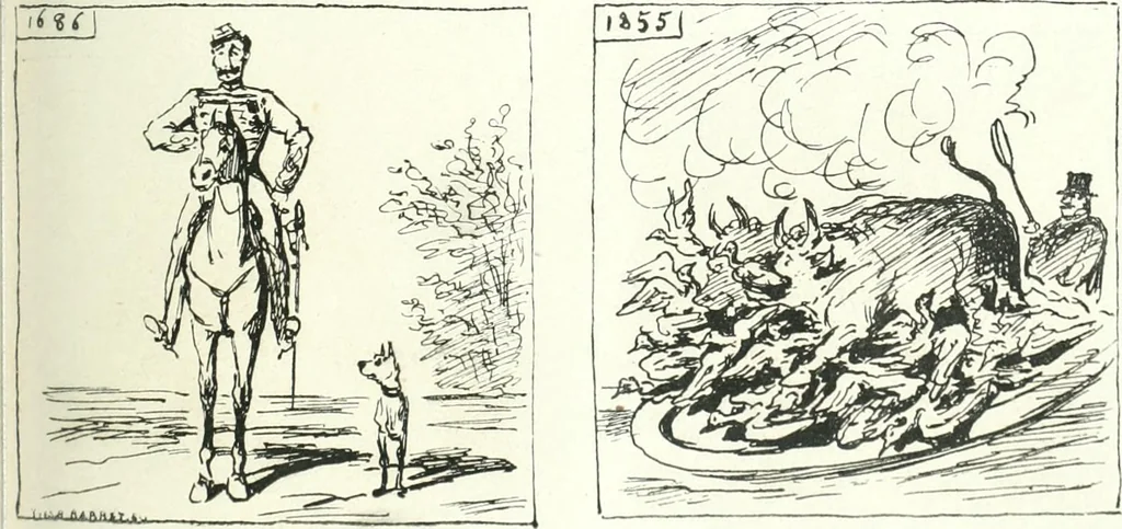 An illustration from Cham, 1853, leaf 338