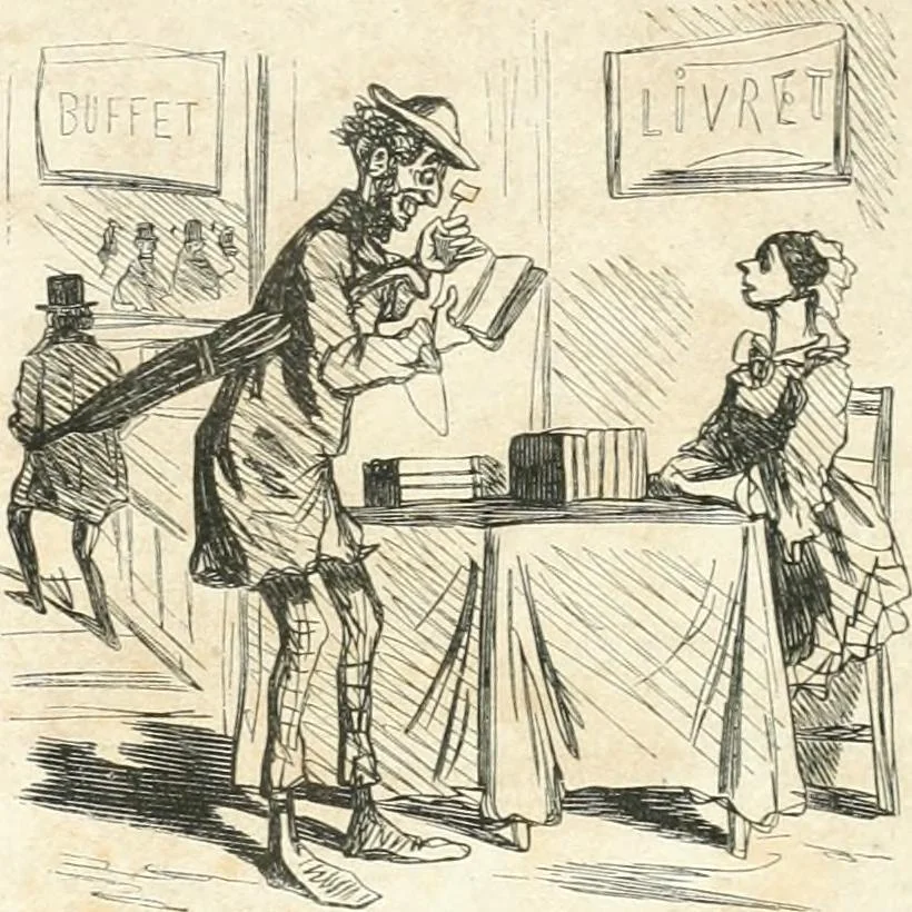 An illustration from Cham, 1853, leaf 34