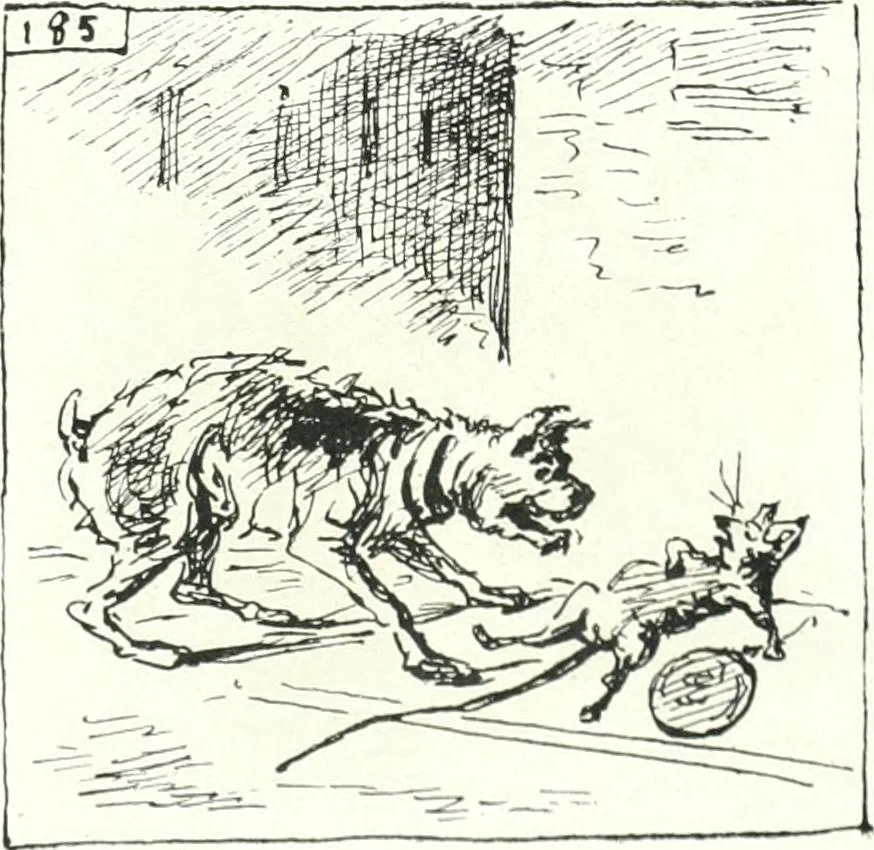 An illustration from Cham, 1853, leaf 340