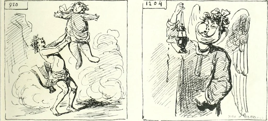 An illustration from Cham, 1853, leaf 342