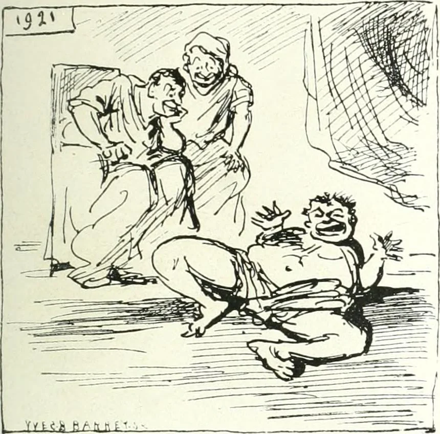 An illustration from Cham, 1853, leaf 344