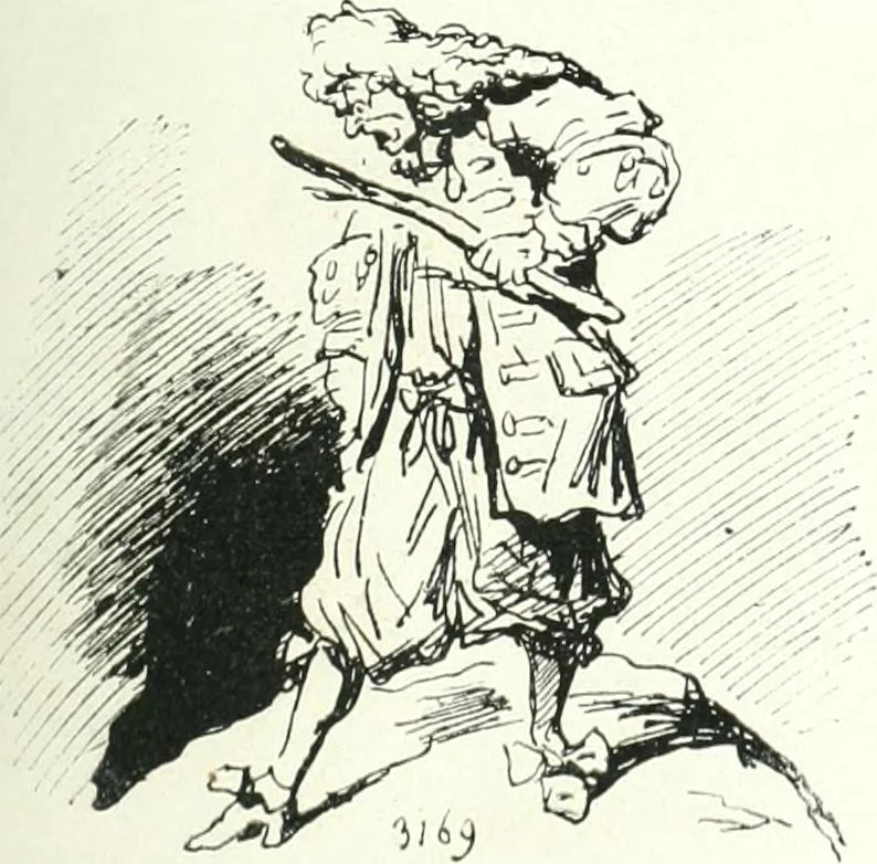 An illustration from Cham, 1853, leaf 344
