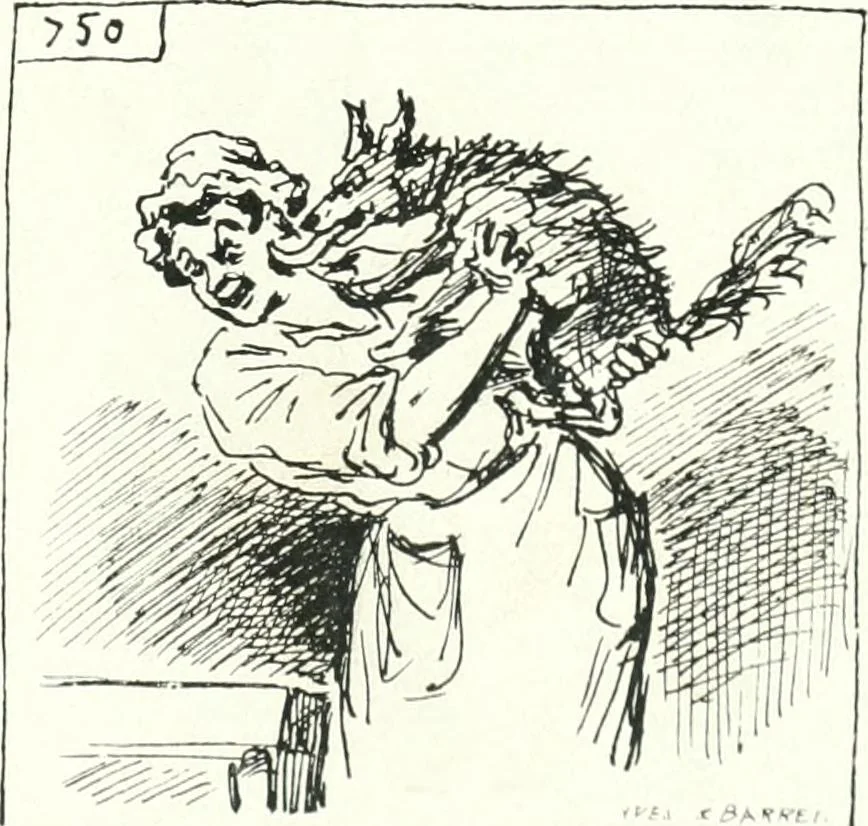 An illustration from Cham, 1853, leaf 346