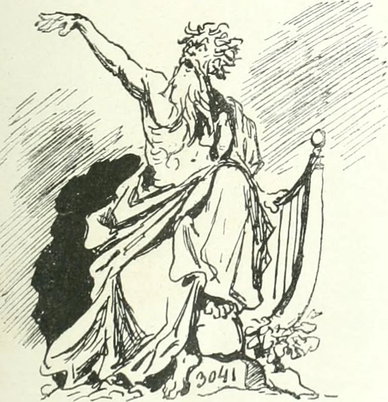An illustration from Cham, 1853, leaf 348