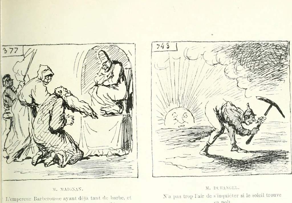 An illustration from Cham, 1853, leaf 352
