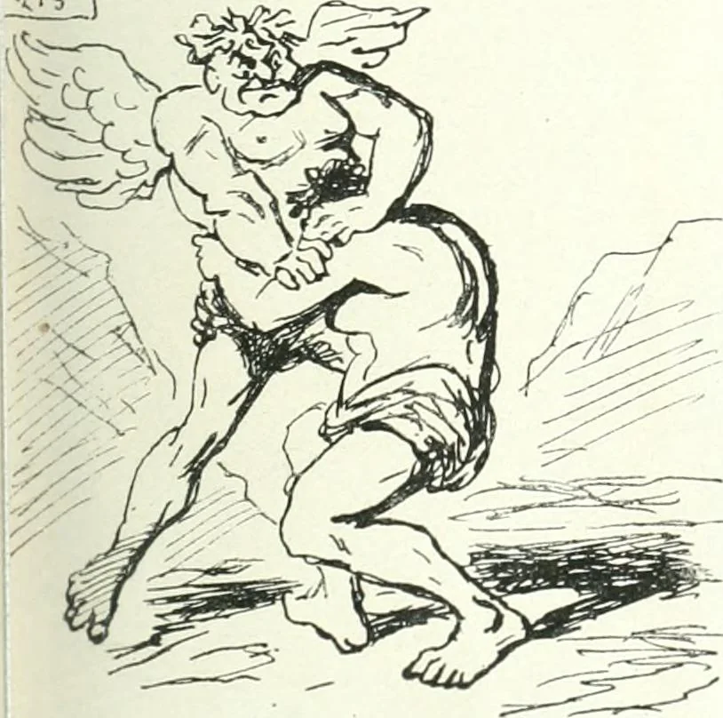 An illustration from Cham, 1853, leaf 356