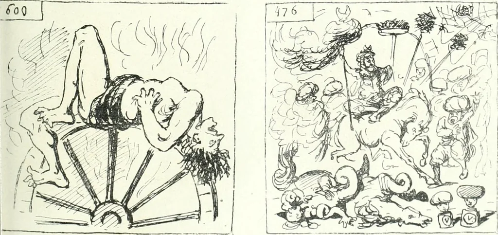 An illustration from Cham, 1853, leaf 360