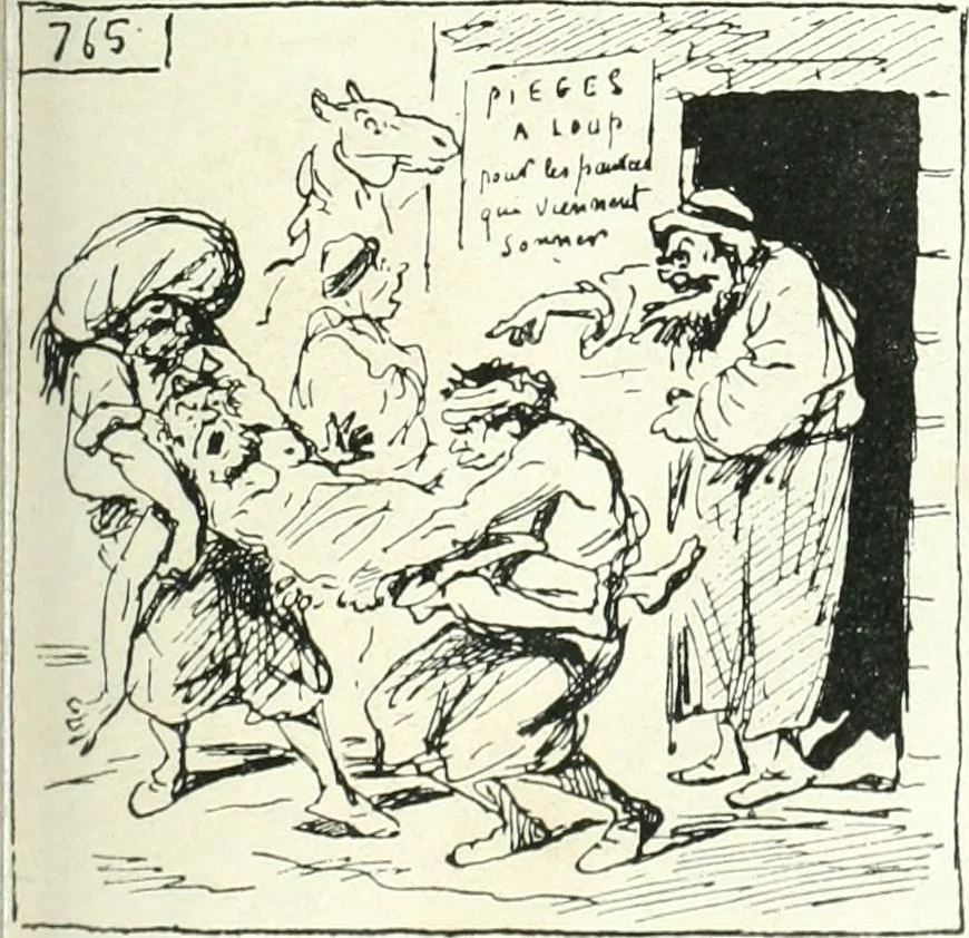 An illustration from Cham, 1853, leaf 366