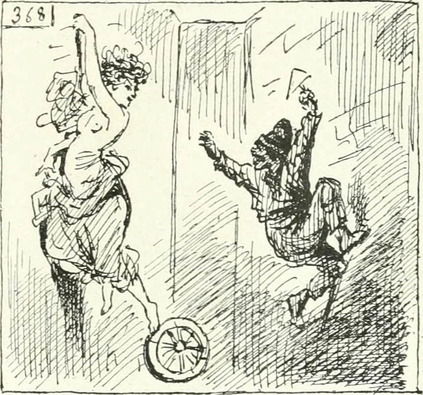 An illustration from Cham, 1853, leaf 370