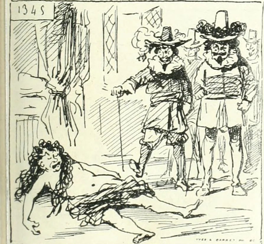 An illustration from Cham, 1853, leaf 370