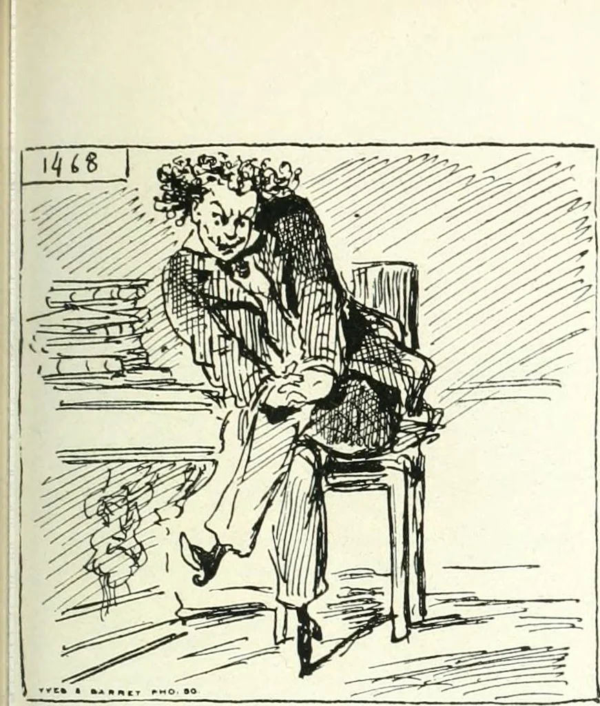 An illustration from Cham, 1853, leaf 372