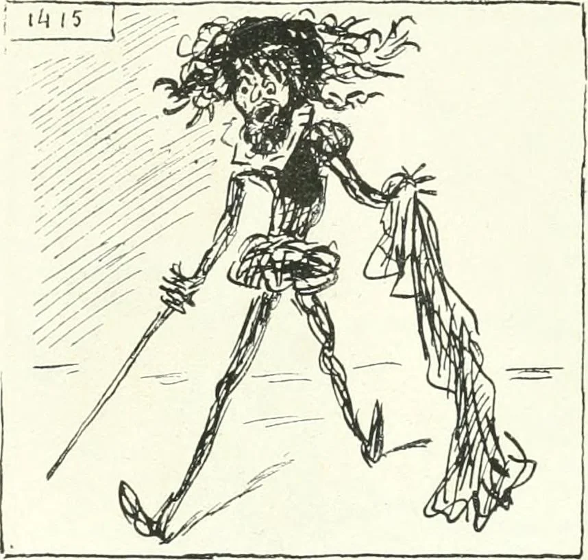 An illustration from Cham, 1853, leaf 374
