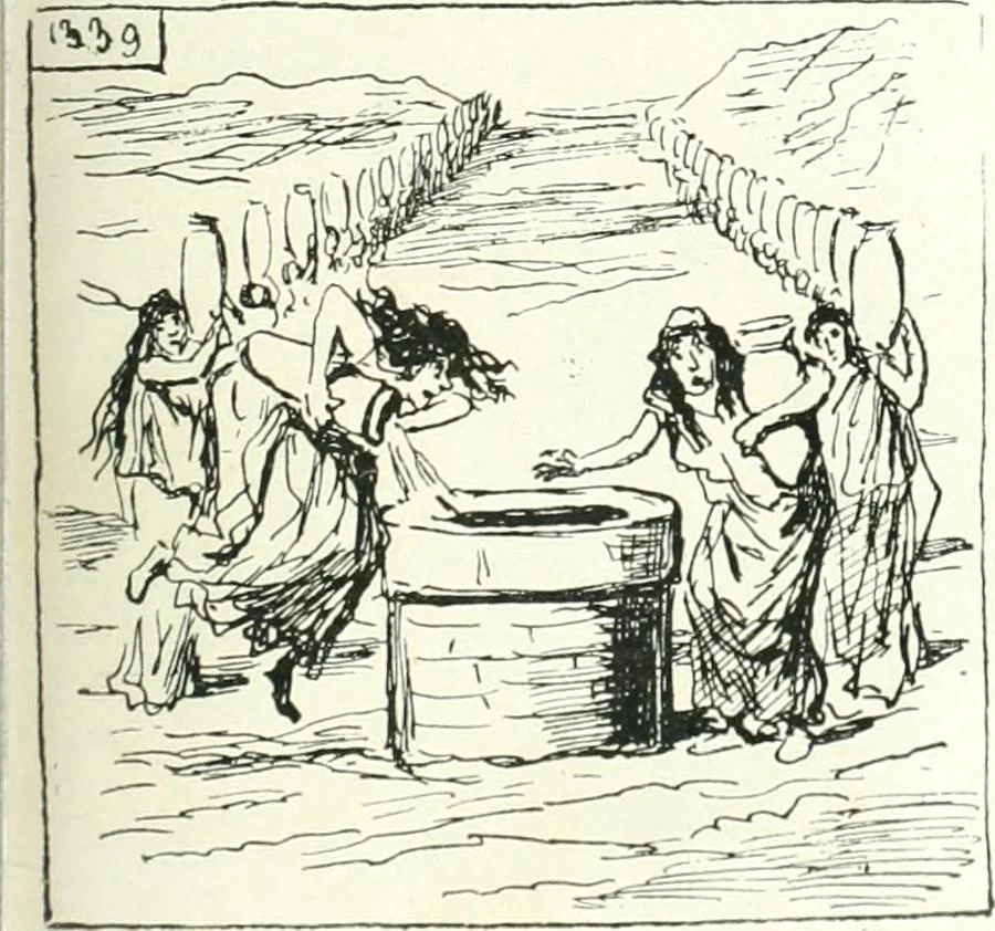 An illustration from Cham, 1853, leaf 378