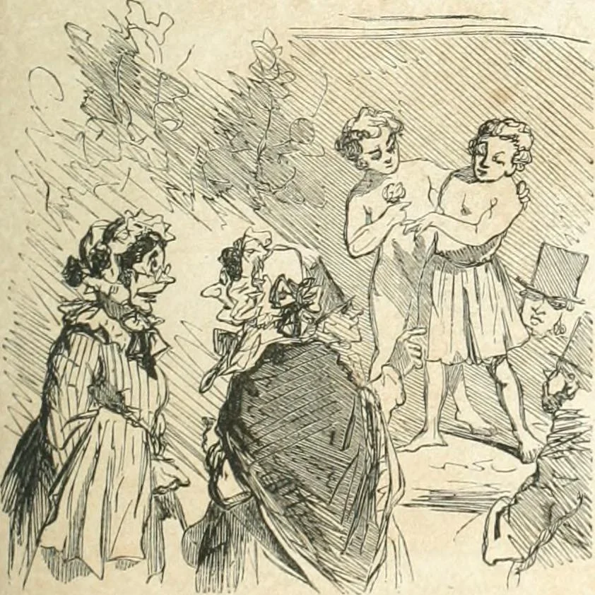 An illustration from Cham, 1853, leaf 38