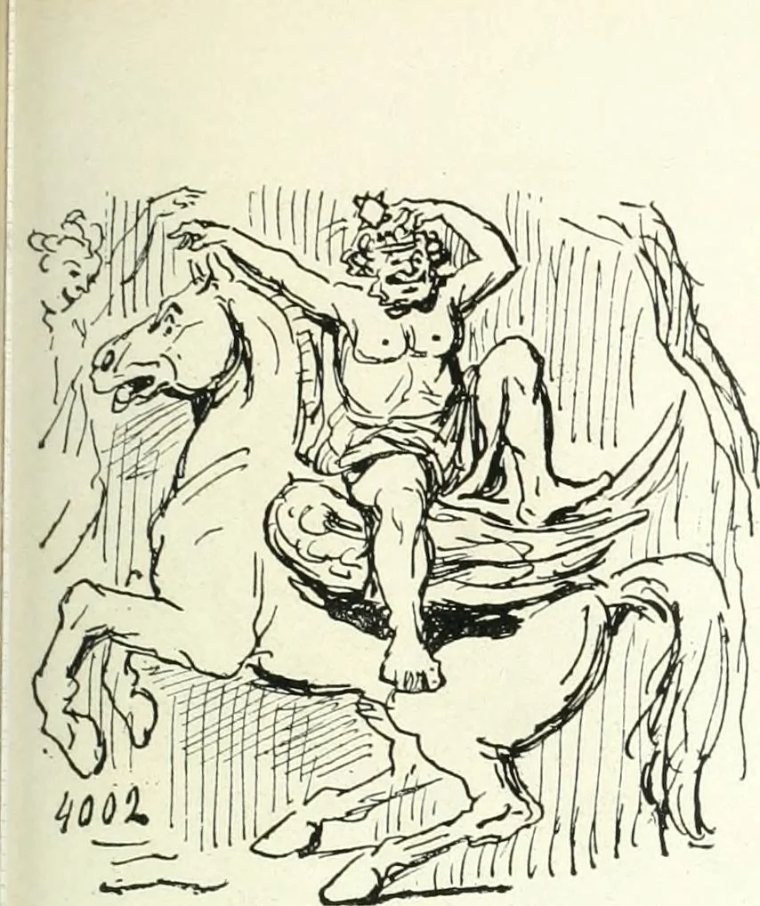 An illustration from Cham, 1853, leaf 380