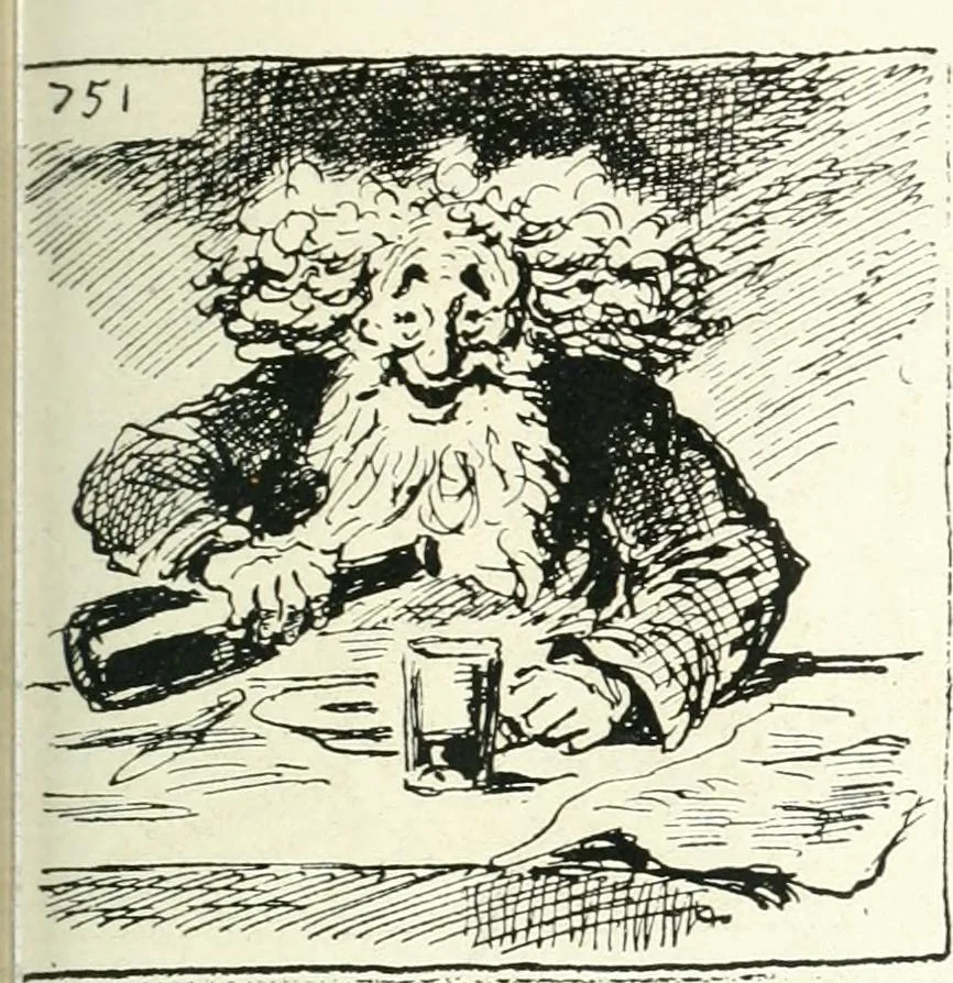 An illustration from Cham, 1853, leaf 388