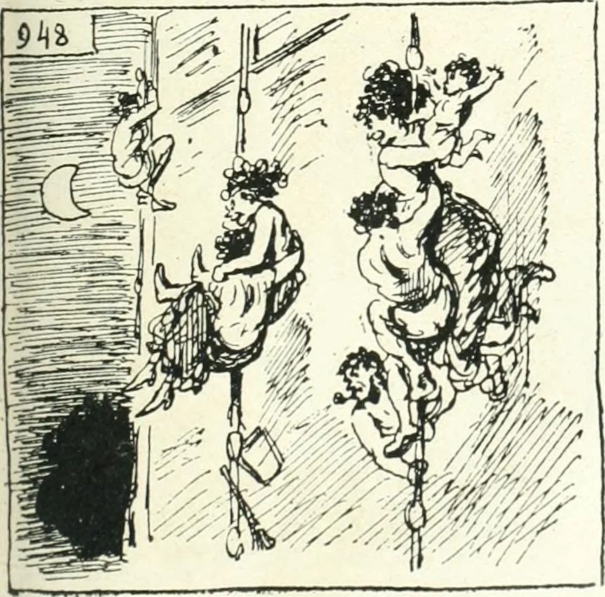 An illustration from Cham, 1853, leaf 388