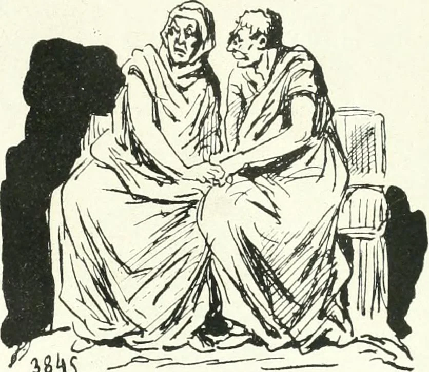An illustration from Cham, 1853, leaf 390