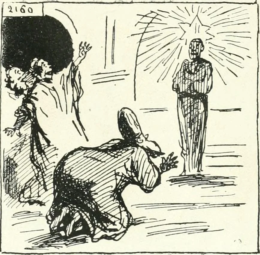 An illustration from Cham, 1853, leaf 392