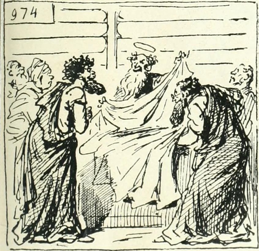 An illustration from Cham, 1853, leaf 392