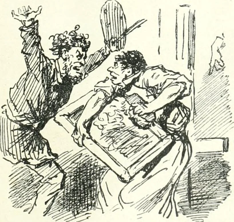 An illustration from Cham, 1853, leaf 394