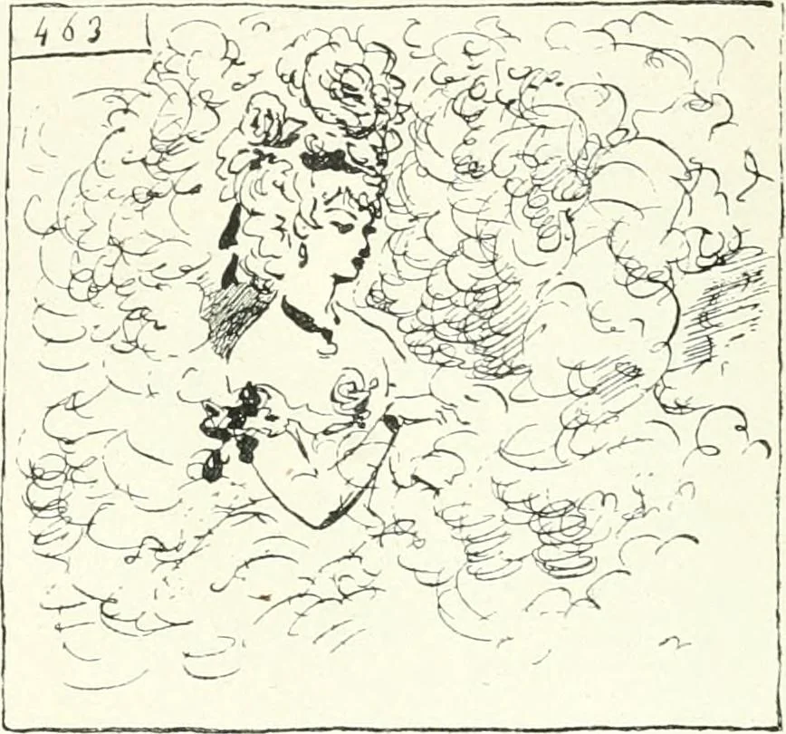 An illustration from Cham, 1853, leaf 396